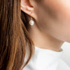 Gold Freshwater Pearl Earrings