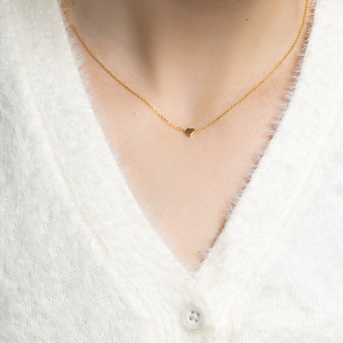 Gold Heart Necklace