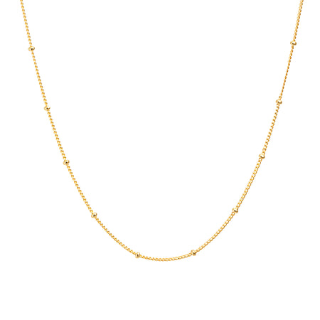 Gold Satellite Choker Necklace