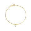 Gold Satellite Pearl Bracelet