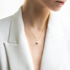 Gold Single Freshwater Pearl Necklace