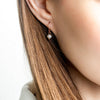 Rose Gold Freshwater Pearl Earrings Small