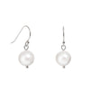Silver Freshwater Pearl Earrings