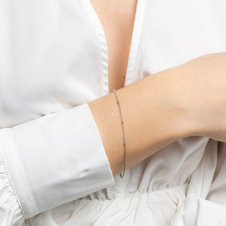 Sterling Silver Satellite Bracelet