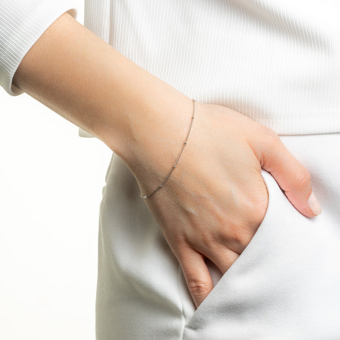 Sterling Silver Satellite Bracelet