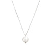 Silver Single Freshwater Pearl Necklace