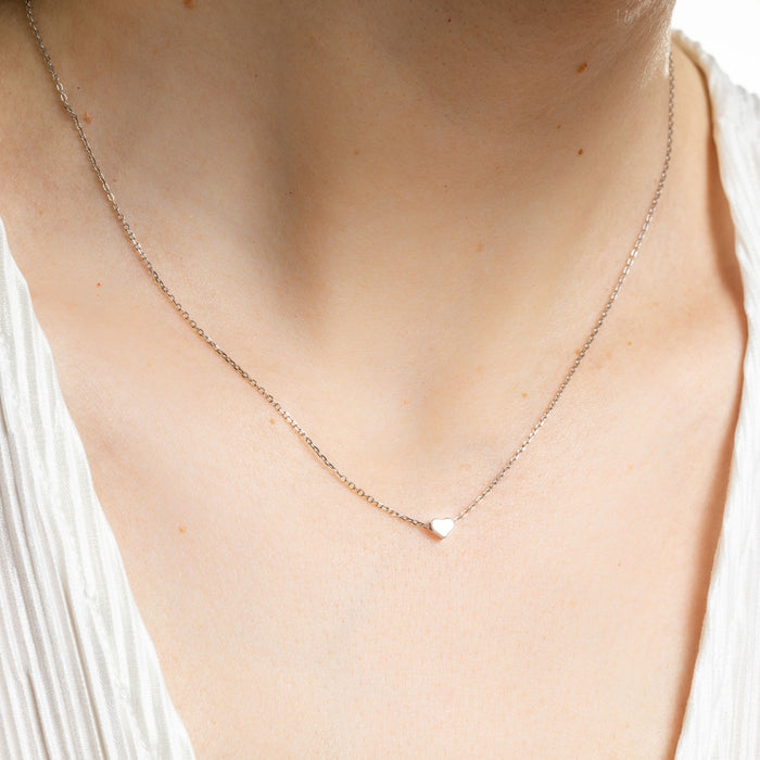 Sterling Silver Heart Necklace