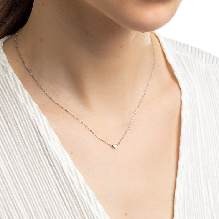 Sterling Silver Heart Necklace
