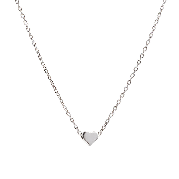 Sterling Silver Heart Necklace